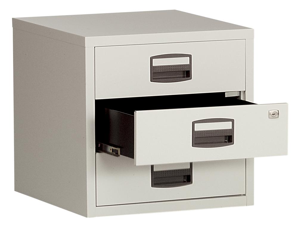 CAISSON MOBILE 3 TIROIRS GRISCCAISSON MOBILE MT - GRIS CLAIR - 3 TIROIRS